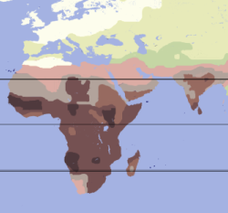 map of skin colour