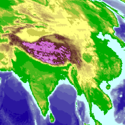 topography of the orient